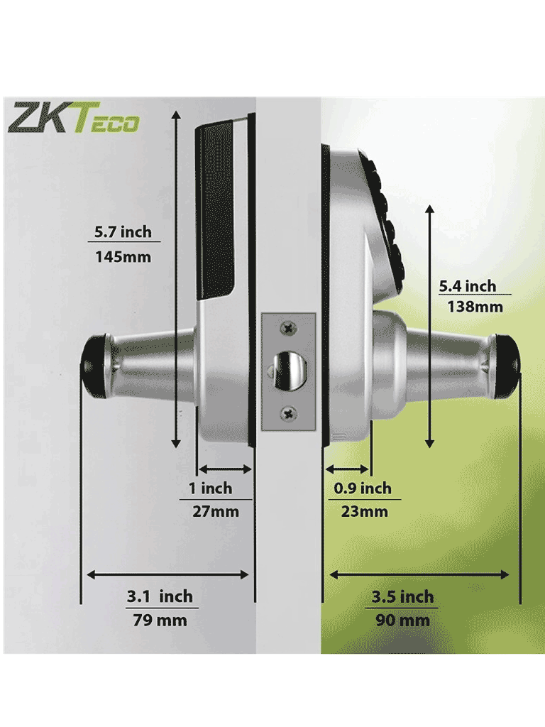ZKTECO ML200 -  Cerradura inteligente con teclado/ Bluetooth /