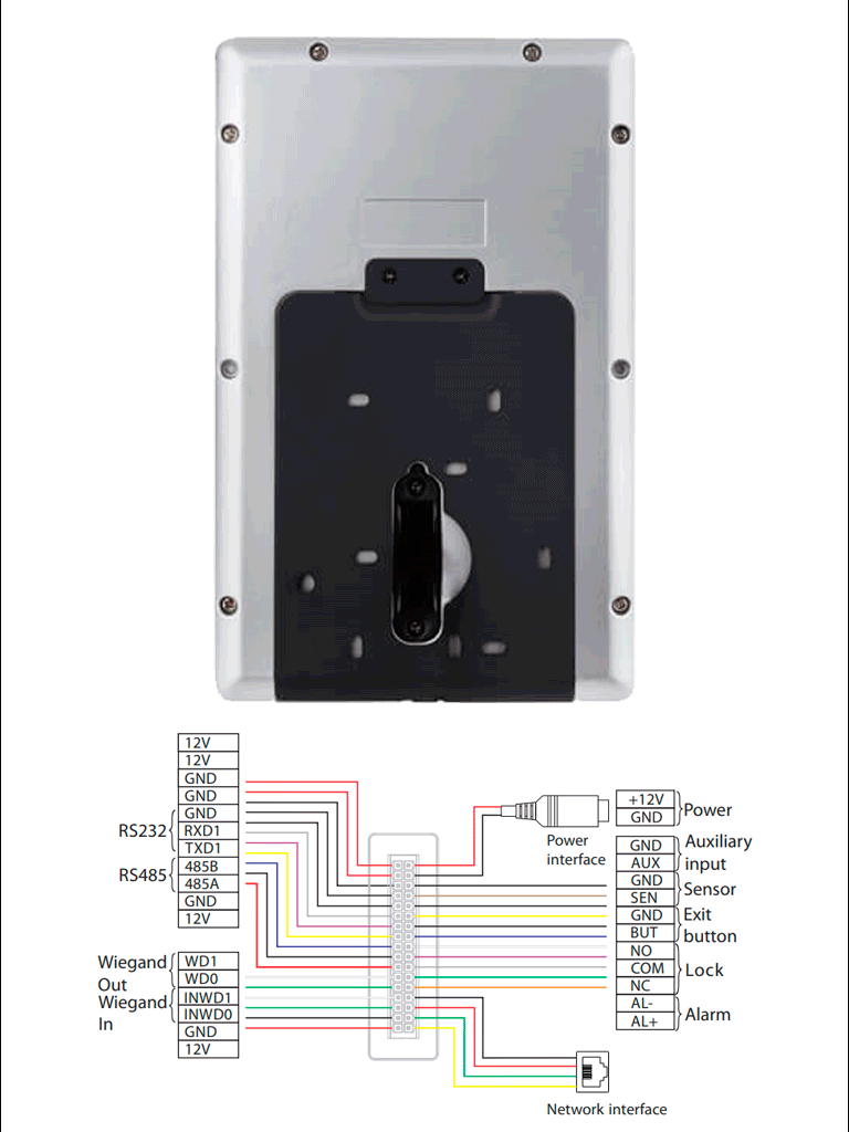 ZKTECO ProFace X- Terminal de Control de Acceso con Reconocimiento