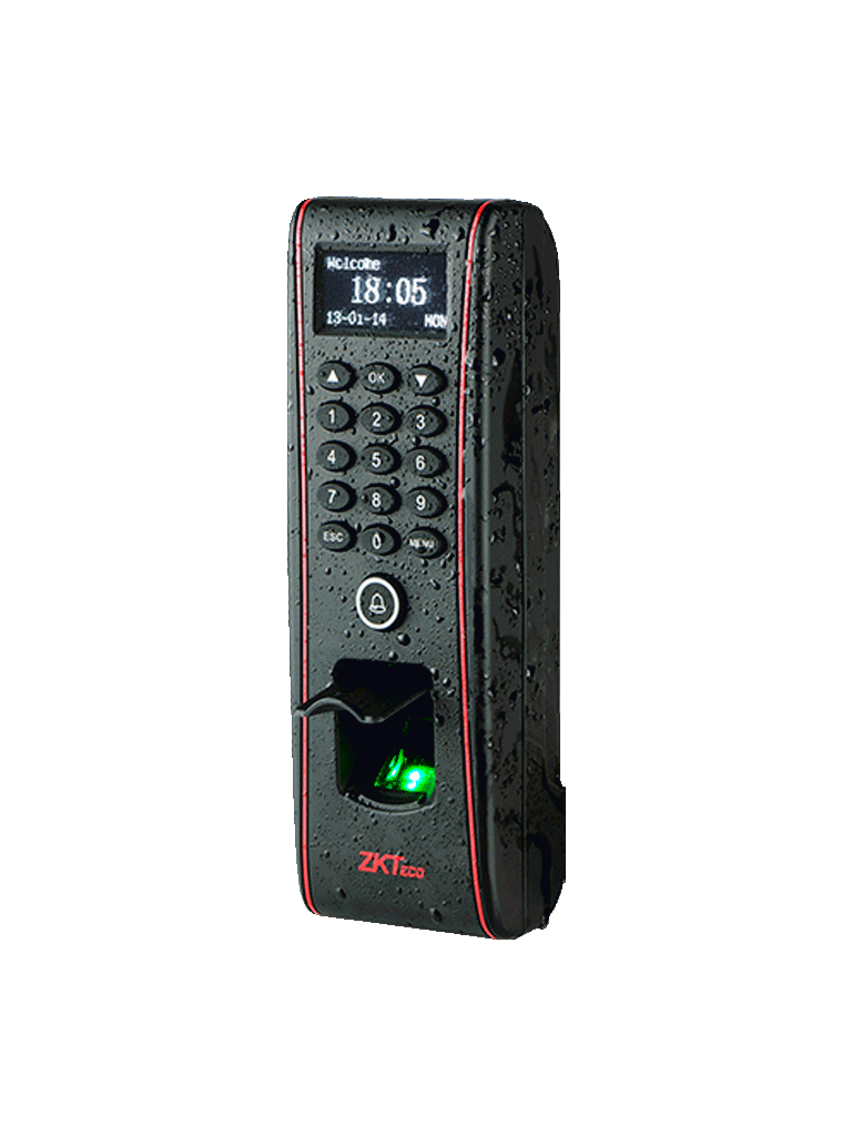 ZKTECO TF1700 - Control de Acceso Exterior de Huella, Tarjeta