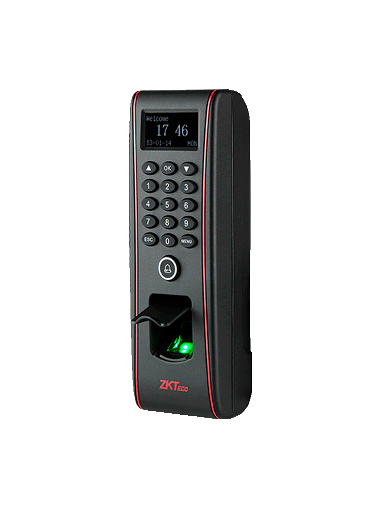 ZKTECO TF1700 - Control de Acceso Exterior de Huella, Tarjeta