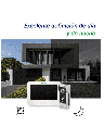 ZKTECO VDP03B3 Kit - Kit de Videoportero Analógico con 1