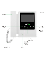 ZKTECO VDP04B4 Kit - Kit de Videoportero Analógico con 1