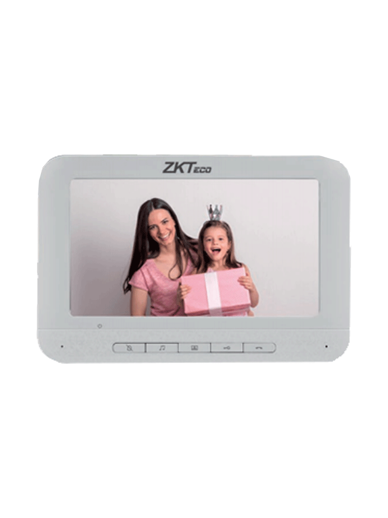 ZKTECO VDPIB3 - Monitor LCD de 7 pulgadas para Videoportero