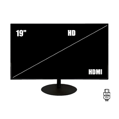 ZKTECO ZD192K - Monitor LED HD de 19 pulgadas /