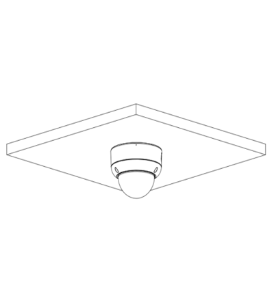 DAHUA DH-IPC-HDBW3841E-AS-S2 - Camara IP Domo Antivandalica 4k/ 8 Megapixeles/ WizSense/  Lente de 2.8 mm/ 107 Grados de Apertura/ SMD 4.0/ AI SSA/ Ranura MicroSD/ PoE/ IP67/ IK10/ #LoNuevo
