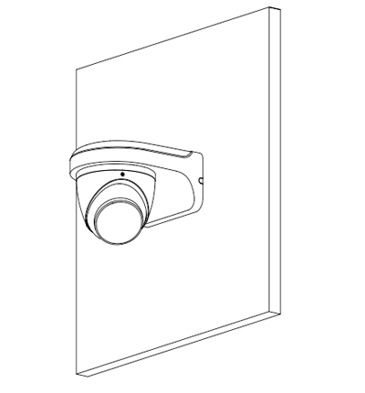 DAHUA DH-IPC-HDW3841EM-S-S2 - Camara IP Domo de 8 Megapixeles/ Eyeball/ WizSense/ Lente de 2.8mm/ Ranura para MicroSD/ IR de 30 Metros/ SMD 4.0/ AI SSA/ IP67/ PoE/ 