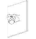 DAHUA DH-IPC-HDW3841EM-S-S2 - Camara IP Domo de 8 Megapixeles/ Eyeball/ WizSense/ Lente de 2.8mm/ Ranura para MicroSD/ IR de 30 Metros/ SMD 4.0/ AI SSA/ IP67/ PoE/ 