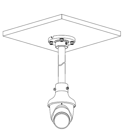 DAHUA DH-IPC-HDW3849H-AS-PV - Camara IP Domo de 8 Megapixeles con Disuasión Activa/ Iluminador Dual Inteligente/ TiOC/ WizSense/ Lente de 2.8 mm/ 106 Grados de Apertura/ 30 Metros de IR y Luz Visible/ Audio  2 Vías/ E&S de Alarma/ 