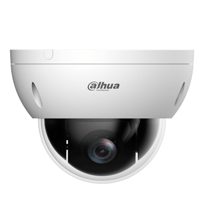DAHUA SD22204DB-GNY - Camara IP PTZ de 2 Megapixeles/ WizSense/ 4x de Zoom Optico/ Starlight/ Deteccion Facial/ SMD 3.0/ Antivandalica IK10/ Exterior IP66/  Protección Perimetral/ Ranura para MicroSD/ PoE/ #LoNuevo