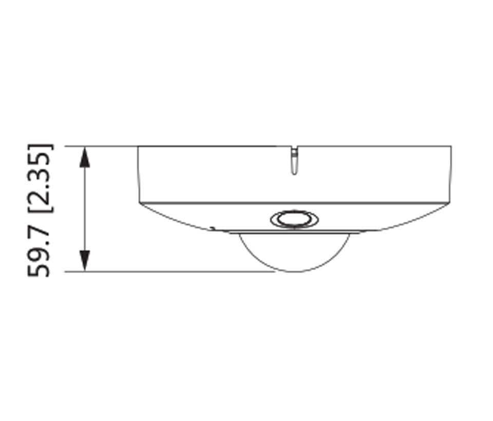 DAHUA IPC-EBW81242N - Cámara IP Fisheye Resolución de 12 MP/ Lente 1.85mm/ ∢ 360/ IR 10 mts/ IA WizMind/ Conteo de Personas/ Cantidad de Personas en Áreas/ Mapa de Calor/ PoE/ DWDR/ H.265/ IP67/ IK10/ E&S Alarma/ E&S Audio/ 