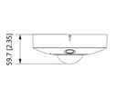 DAHUA IPC-EBW81242N - Cámara IP Fisheye Resolución de 12 MP/ Lente 1.85mm/ ∢ 360/ IR 10 mts/ IA WizMind/ Conteo de Personas/ Cantidad de Personas en Áreas/ Mapa de Calor/ PoE/ DWDR/ H.265/ IP67/ IK10/ E&S Alarma/ E&S Audio/ 