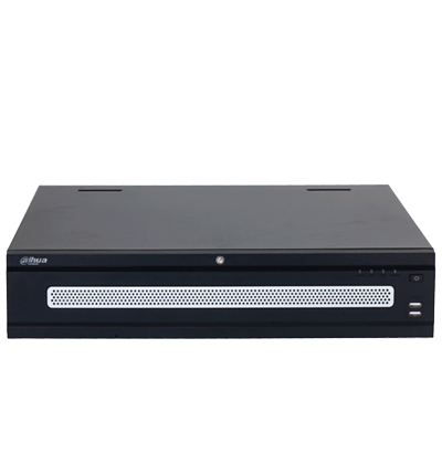 DAHUA DHI-NVR608RH-128-XI NVR WizMind de 128 canales 2MP/ 2U 8HDD/ 1024Mbps/ Clúster N+M/ Raid0/1/5/6/10/ Hot Swap/detección y reconocimiento de rostros /Metadatos/ Protección perimetral / SMD Plus/ Admite IA por Cámara 