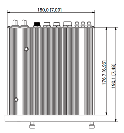 DAHUA MNVR8208-GFWI - NVR Movil de 8 Canales con Inteligencia Artificial/ 8 Puertos PoE/ Incluye GPS/ WiFi/ 4G/ Soporta 2 Discos Duros de 2.5 Pulgadas/ Soporta Reconocimiento Facial y Reconocimiento de Placas (ANPR)/ PROYECTOS