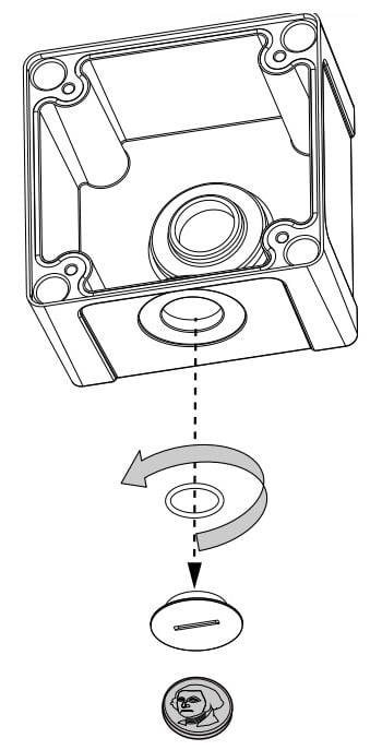 VIVOTEK AM719 - Caja de conexiones para exterior / Montaje en pared o cualquier superficie plana