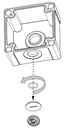 VIVOTEK AM719 - Caja de conexiones para exterior / Montaje en pared o cualquier superficie plana