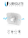 UBIQUITI LITEBEAM AC LBE-5AC-GEN2	- Radio con antena integrada Airmax AC GEN2 5.8GHz / Exterior / Antena 23 dBi / 25 dBm / Rendimiento hasta 450 Mbps 