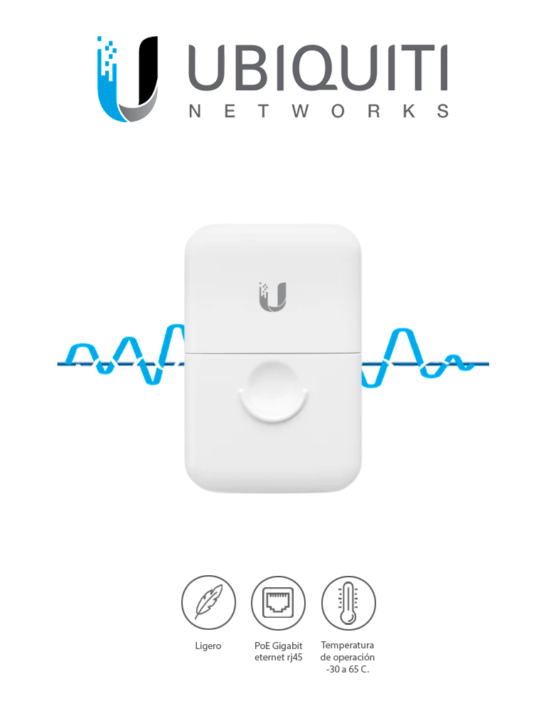 [144069] Protector contra descargas electrostáticas Gen2 para equipos Ubiquiti para exterior