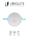 UBIQUITI POWERBEAM AC PBE-5AC-620 - Radio con antena integrada Airmax AC 5.8GHz / Exterior / MIMO / Antena 29 dBi / Rendimiento hasta 450 Mbps