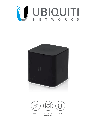 UBIQUITI ACB-ISP - Ruteador Inalámbrico AirCube / 4 Puertos Fast Ethernet / WiFi 2.4GHz a 300 Mbps