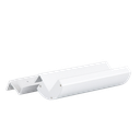 Montajes en U para puertas de Solo Cristal ( puerta y marco) para uso con Chapa Magnética MAG600NLED y MAG600NTLED