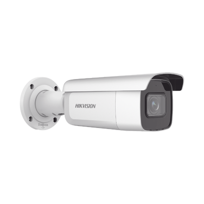 [195553] Bala IP 8 Megapixel (4K)/ Lente Mot. 2.8 a 12 mm / 60 mts IR EXIR /Exterior IP67 / IK10 /  WDR 120 dB / PoE / ACUSENSE (Evita Falsas Alarmas) / Entrada y Salida de Audio y Alarmas / MicroSD / ONVIF