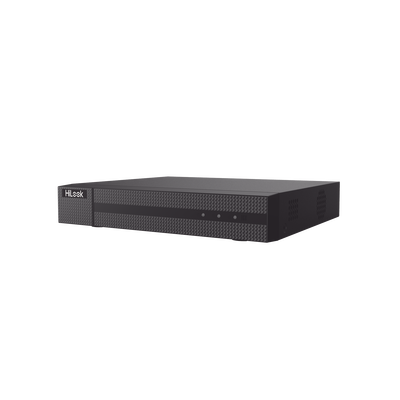 DVR 8 Canales Turbo HD + 4 Canales IP/ 4 Megapíxel Lite / Audio por Coaxitron / 1 Bahía de Disco Duro / H.265+ / Salida de Video en Full HD 