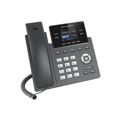 [170092] Teléfono IP Wi-Fi, Grado Operador, 4 líneas SIP con 2 cuentas, pantalla a color 2.4", codec Opus, IPV4/IPV6 con gestión en la nube GDMS