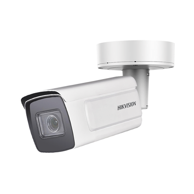 [200582] Bala IP 4 Megapixel / Lente Mot. 2.8 - 12 mm / 50 mts IR EXIR / IK10 / Reconocimiento Facial / WDR 140 dB / DeepinView / Búsqueda por Atributos / Heat Map / ACUSENSE / Micro SD