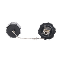 Acoplador Industrial RJ45-RJ45 Categoría 6 Blindado IP67 (Waterproof)