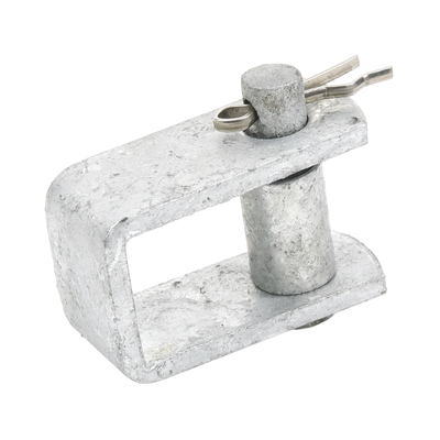 Herraje tipo "D" pequeño con chaveta