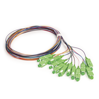 [183595] Kit de 12 Pigtails SC/APC Monomodo 2 metros