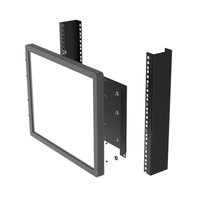 [189587] Montaje para Monitor VESA 75x75 hasta 200x200. Compatible con rack 19" 5U.