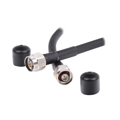 [189695] Jumper Ultra Flexible de baja pérdida para equipos inalámbricos hasta 7 GHz N-Macho a N-Macho 1 m