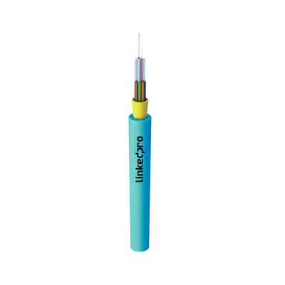 Cable de Fibra Óptica Multimodo OM3 50/125, 6 hilos, para Interior, Tight Buffer 900µm, OFNR Riser, Dieléctrica, Precio Por Metro 