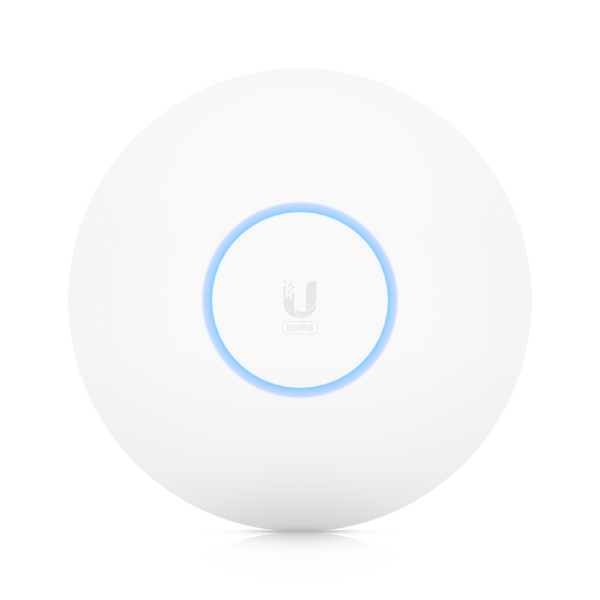 Ubiquiti U6-PRO - Punto de acceso WiFi 6 PRO/ MIMO 4x4/ Doble Banda 802.11ax/ Interior/ Tasa de transferencia de hasta 4.8Gbps en 5GHz/