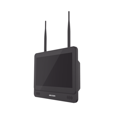 [213088] NVR 4 Megapixel / Pantalla LCD 11.6" / 4 canales IP / 1 Bahía de Disco Duro / 2 Antenas Wi-Fi / Salida de Vídeo Full HD