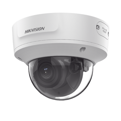 [209984] Domo IP 2 Megapixel / Lente Mot. 2.8 a 12 mm / 40 mts IR EXIR /Exterior IP67 / IK10 / WDR 120 dB / PoE / ACUSENSE (Evita Falsas Alarmas) / Entrada y Salida de Audio y Alarma / MicroSD / ONVIF