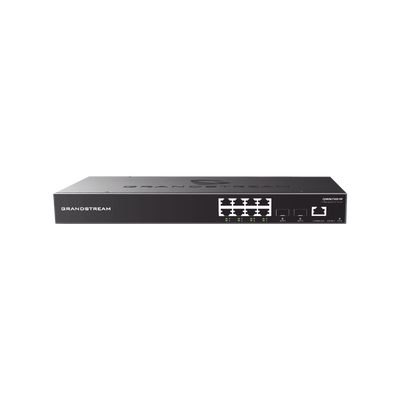 [213478] Switch PoE+ Gigabit Administrable / 8 puertos 10/100/1000 Mbps + 2 Puertos SFP Uplink / Hasta 120W / Compatible con GWN Cloud.