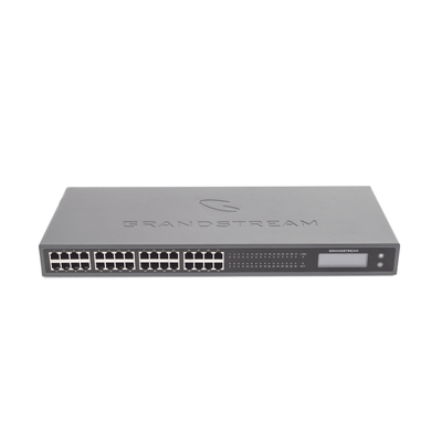 [207614] Adaptador VoIP GrandStream de 32 FXS 2 puertos telco 50 pins p/montaje en rack