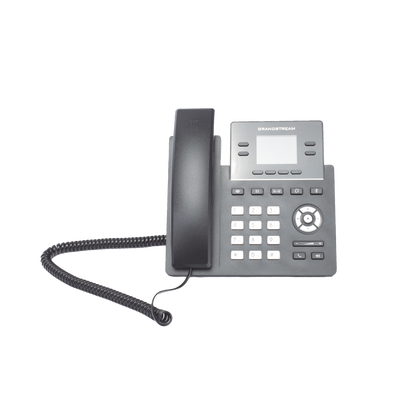 [211820] Teléfono IP Grado Operador, 4 líneas SIP con 2 cuentas, puertos Gigabit PoE, pantalla a color 2.4", codec Opus, IPV4/IPV6 con gestión en la nube GDMS