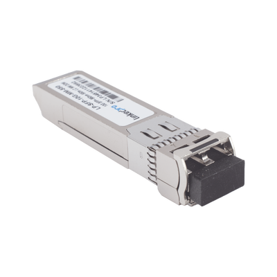 Transceptor SFP+ (Mini-Gbic) / Multimodo / 10 Gbps de velocidad / Conectores LC Dúplex / Hasta 550 m de Distancia