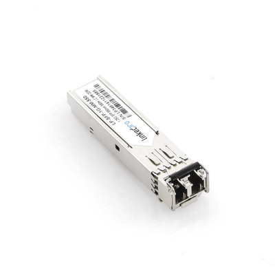 Transceptor SFP (Mini-Gbic) / Multimodo / 1.25 Gbps de velocidad / Conectores LC Dúplex / Hasta 550 m de Distancia