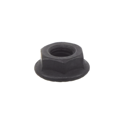 TUERCA HEX DENTADA  1/4 BLACK OXIDE