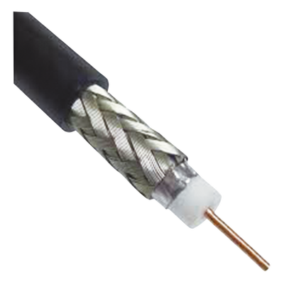 Carrete de 305m de Cable Coaxial RG-8/X de Baja Pérdida, 50 Ohms 