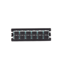  Placa acopladora para Distribuidor de Fibra Óptica LP-ODF-8024, incluye 12 acopladores SC Simplex Para fibra Multimodo (12 fibras)