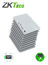 ZKTECO IDCARDN - Paquete con 10 Tarjetas ID con Frecuencia de 125 kHz, 1 mm de Grosor con Folio Impreso