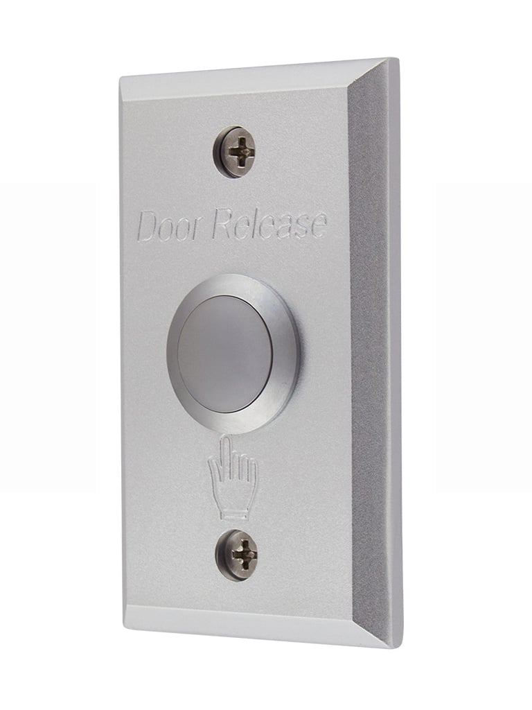 [77006] YLI ABK800A - Botón liberador con estructura de aluminio función normalmente abierto y cerrado / Compatible con caja de instalación clave 76017