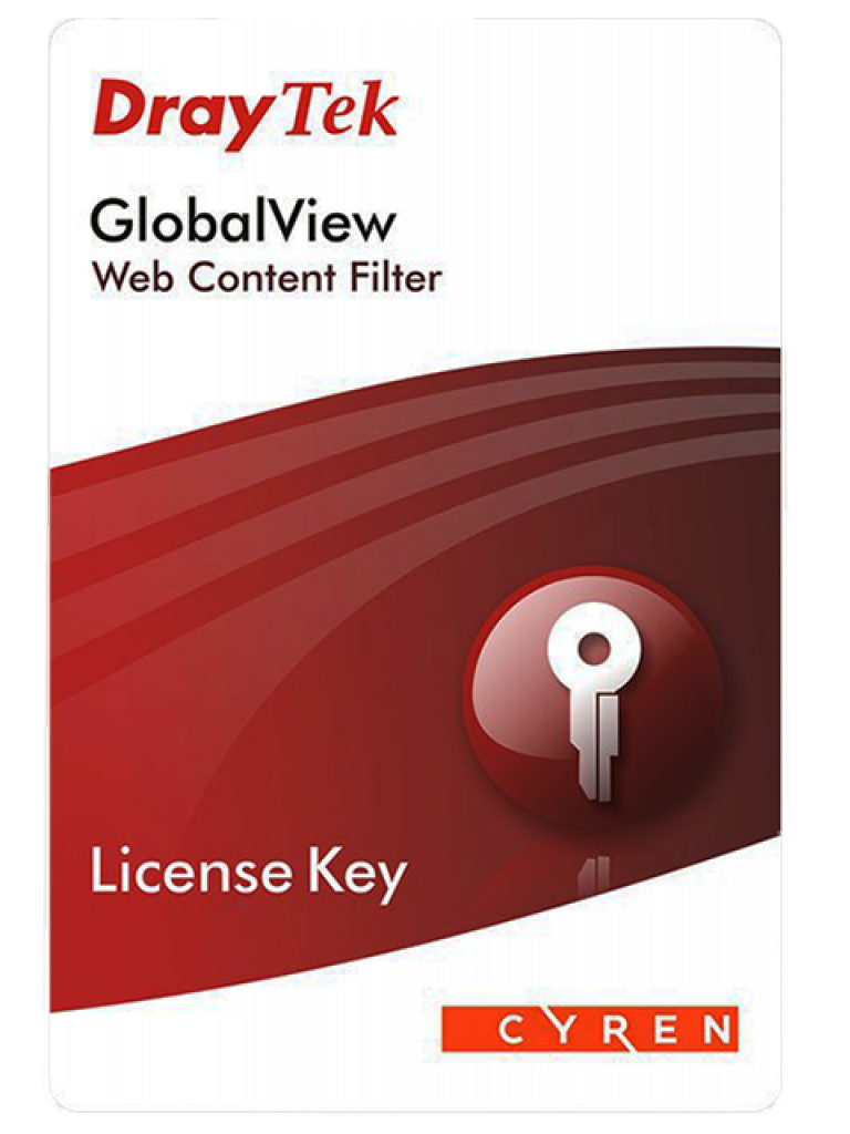 DRAYTEK ACARD- Licencia de Filtrado de Contenido WEB Compatible con Vigor 2830/ 2850/ 2860/ 2862/ 2920/ 2925/ 2926/ 2927 12 Meses 