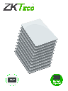 ZKTECO IDCARDNN - Paquete de 10 Tarjetas ID con Frecuencia de 125 kHz, 1 mm de Grosor, Sin Folio Impreso