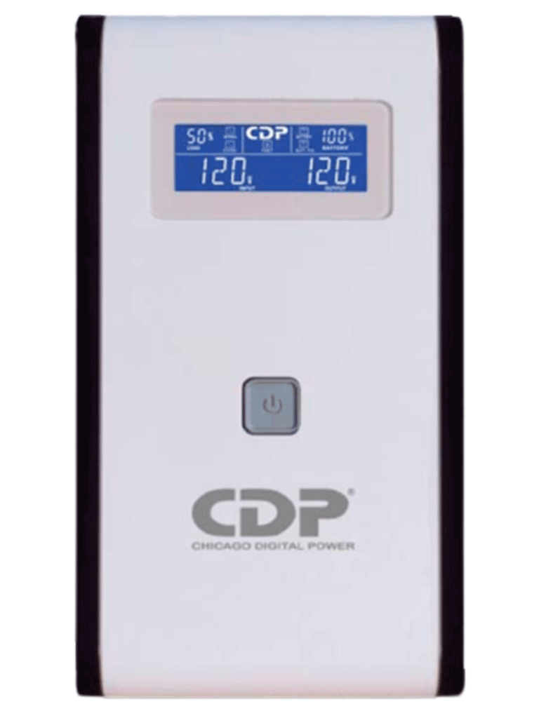 CDP RSMART1510 - UPS / 1500VA / 900W / Pantalla  LCD / 5 Contactos con respaldo y AVR 5 con supresión de picos 